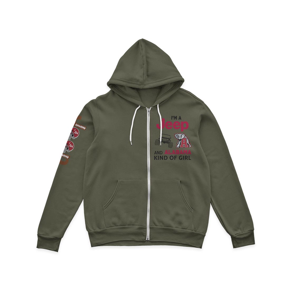 Alabama Football Jp Kinda Girl Quarter Zip Sweater Supler Store