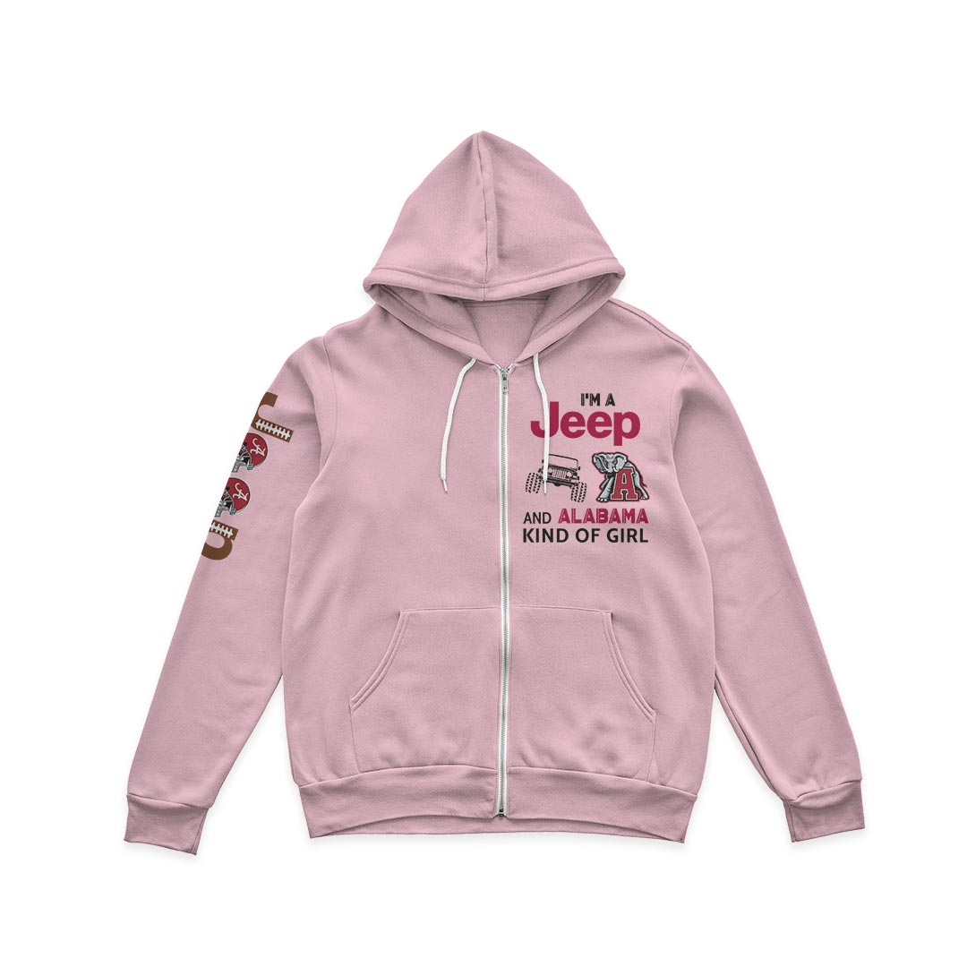 Alabama Football Jp Kinda Girl Quarter Zip Sweater Supler Store