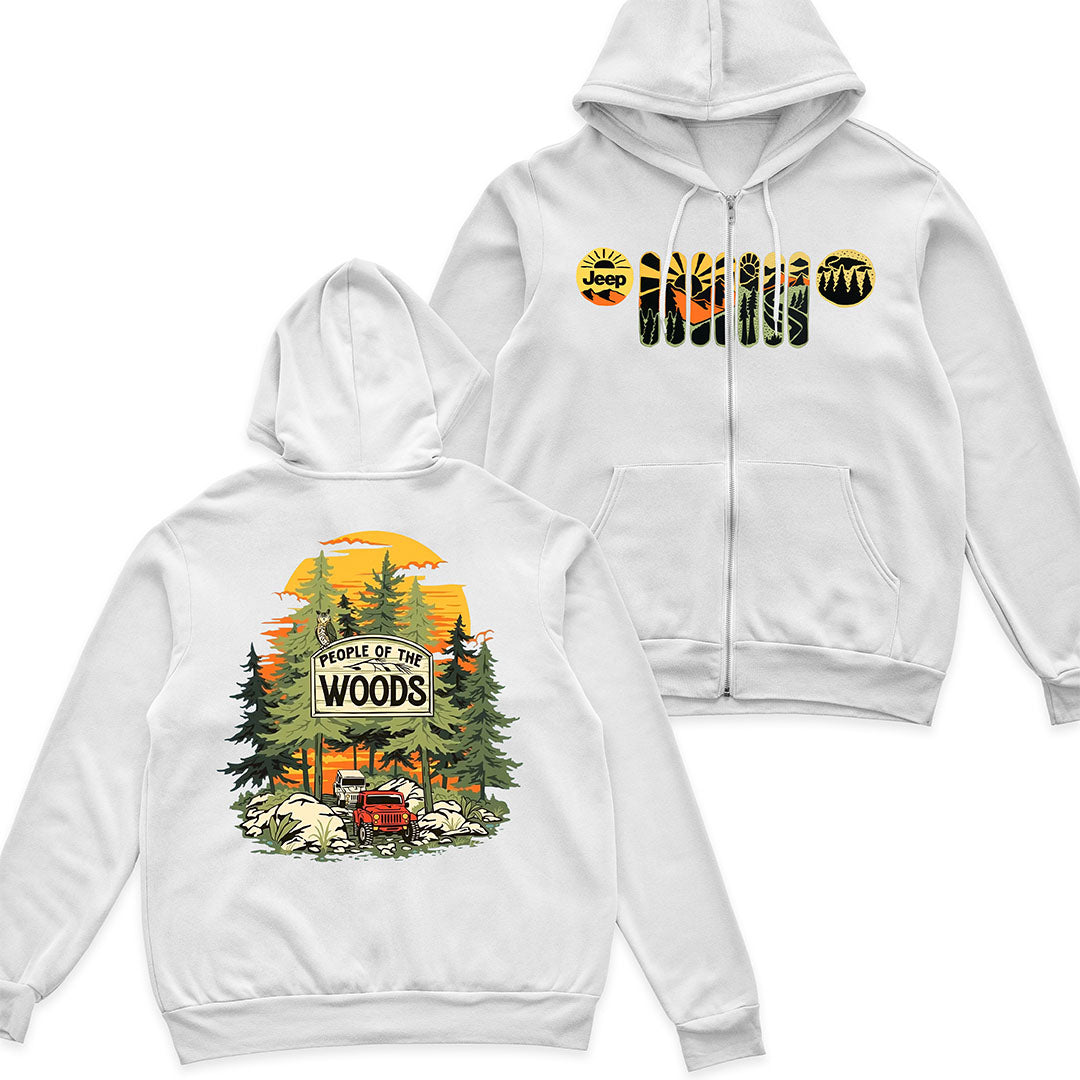 Jeep In The Woods Hoodie T-Shirt Supler Store