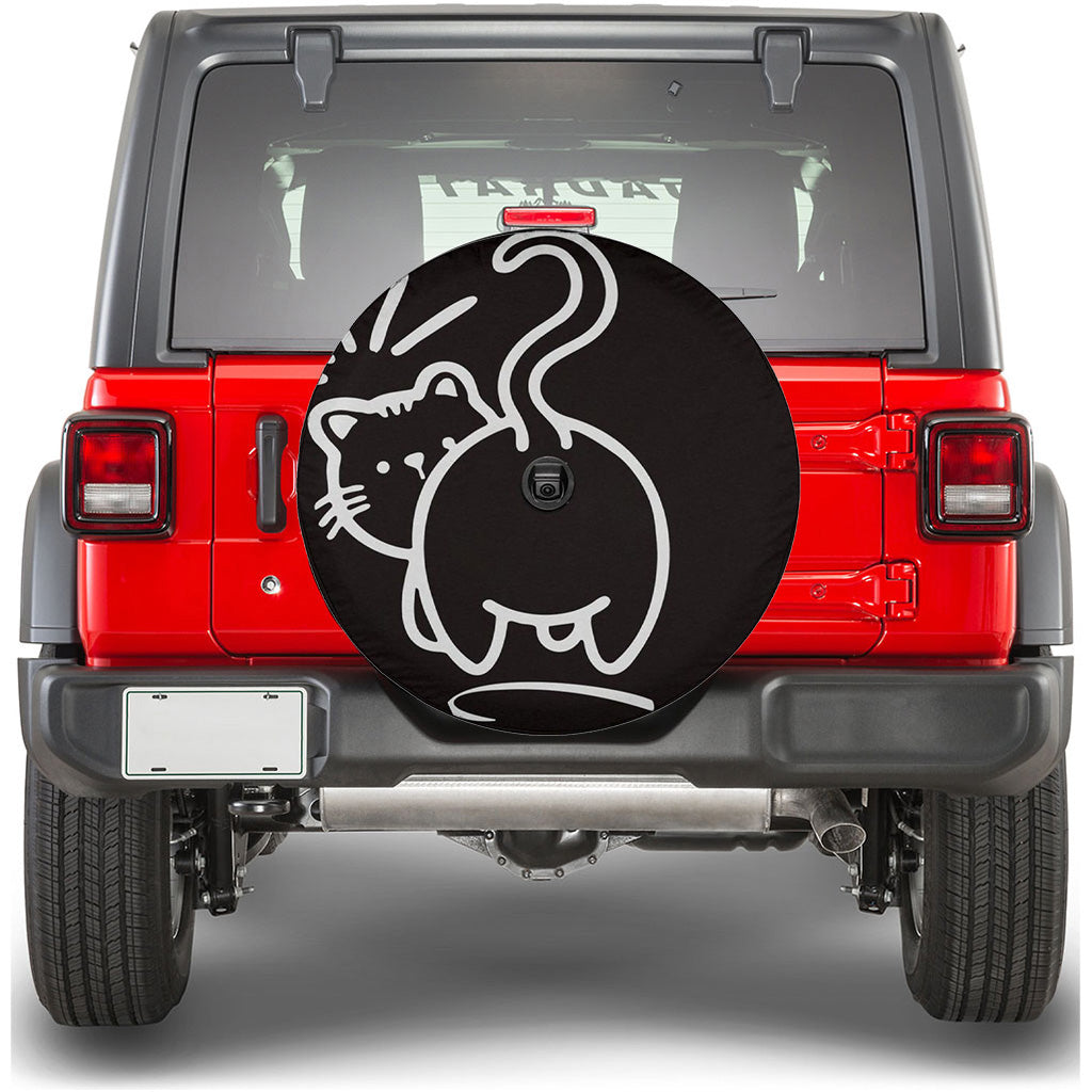Funny Cat Jeep Spare Tire Cover Supler Store