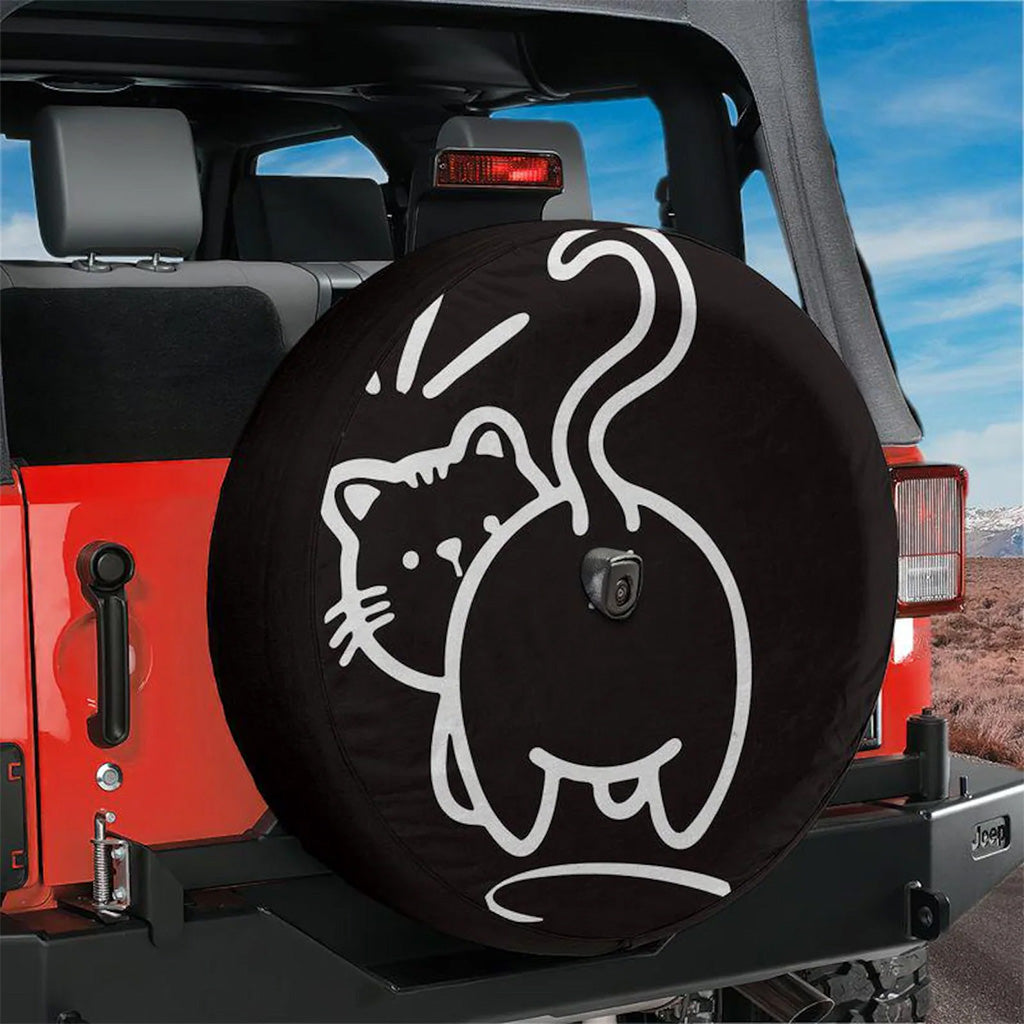 Funny Cat Jeep Spare Tire Cover Supler Store