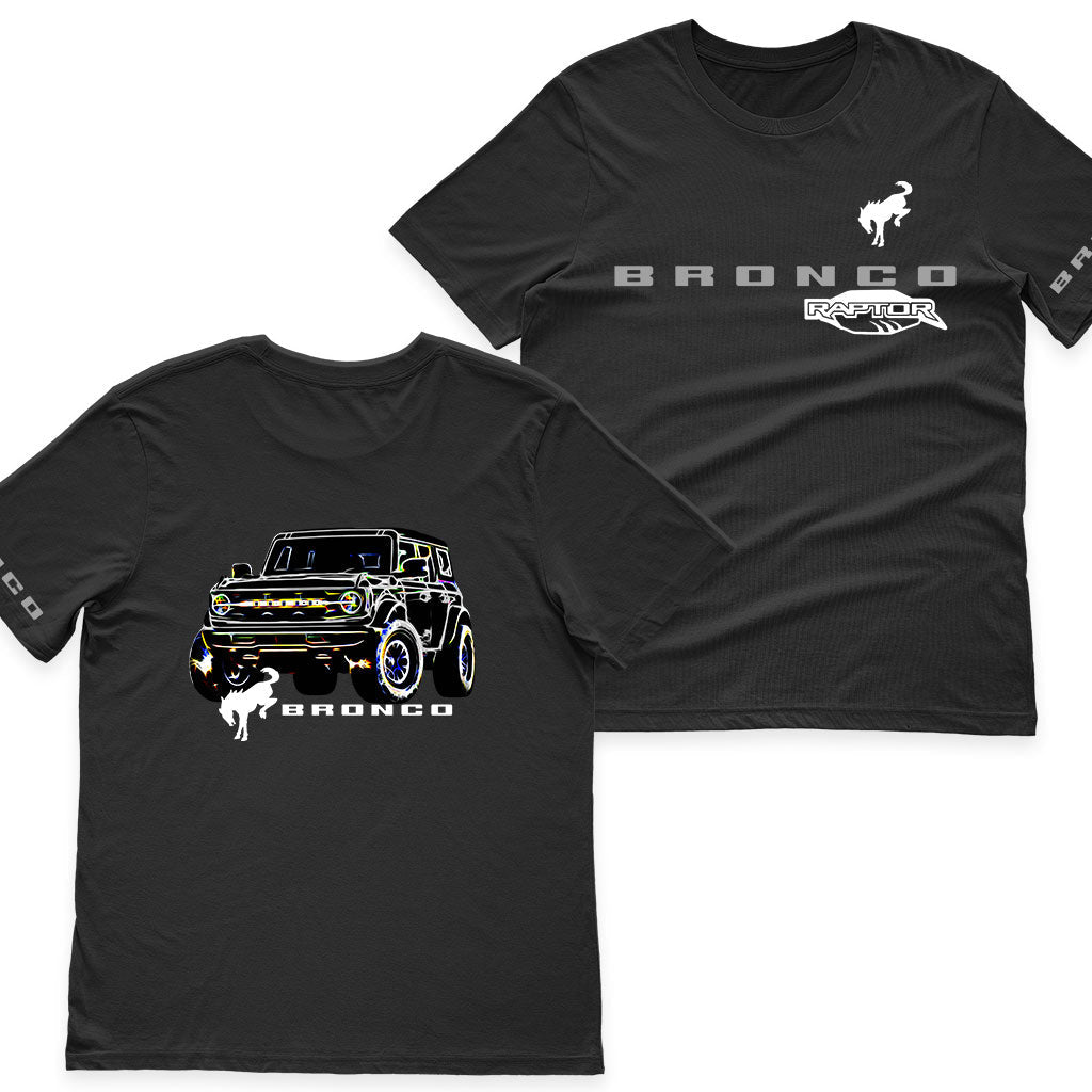 Bronco Raptor Neon 4x4 Zip Hoodie