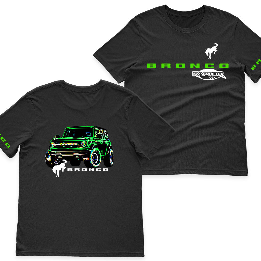 Bronco Raptor Neon 4x4 Zip Hoodie Supler Store