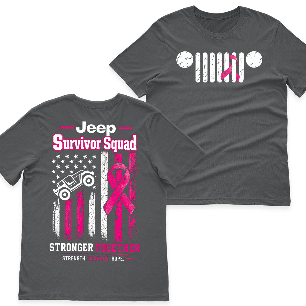 jp848 - heather dark gray-t-shirt-jp848