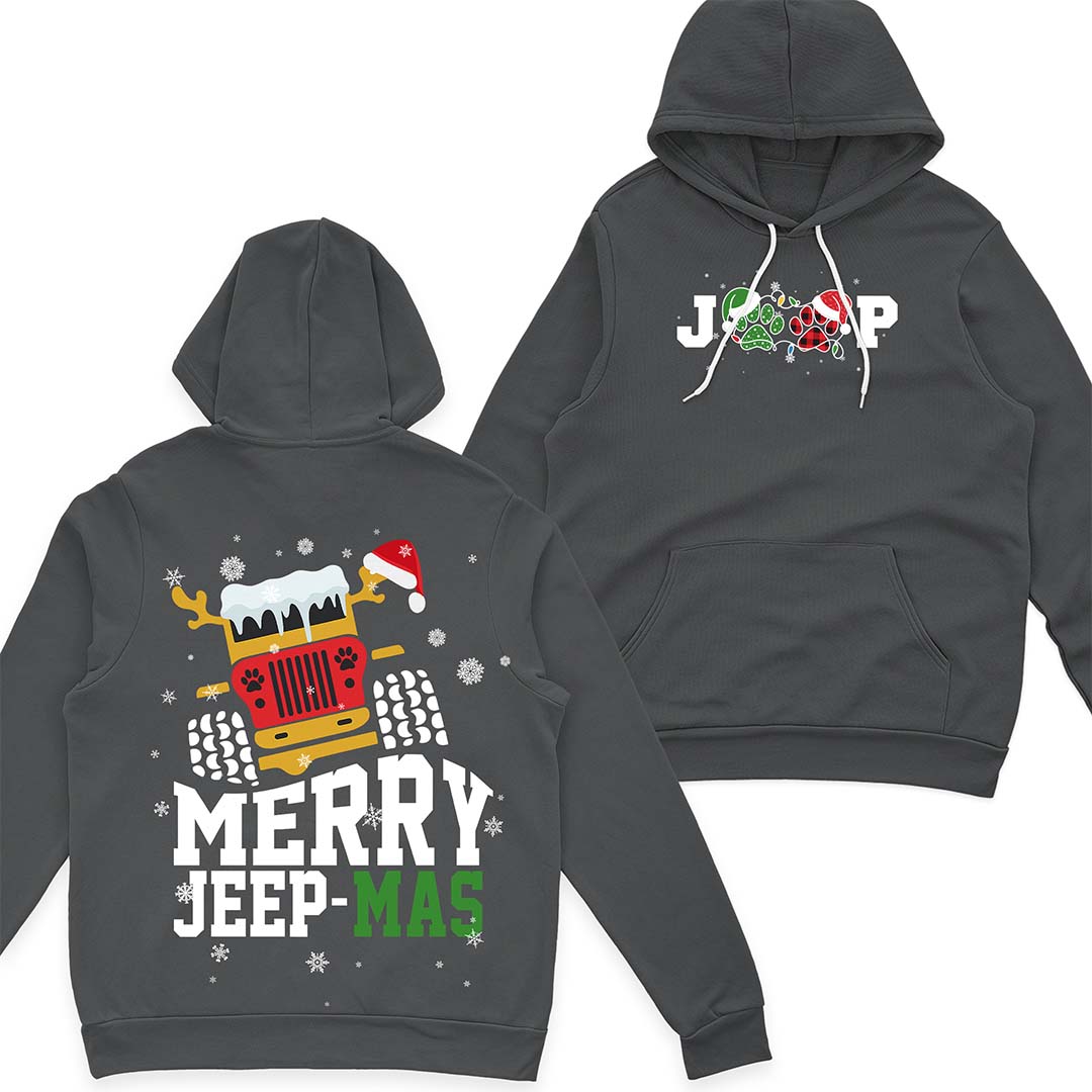 Merry Jeep Dog Mas Christmas Gift T-Shirt Hoodie Supler Store