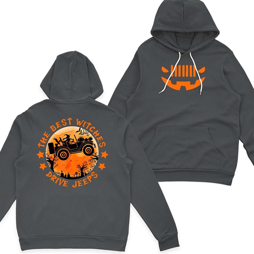 The Best Witches Drive Jeeps Halloween T-Shirt Hoodie Supler Store