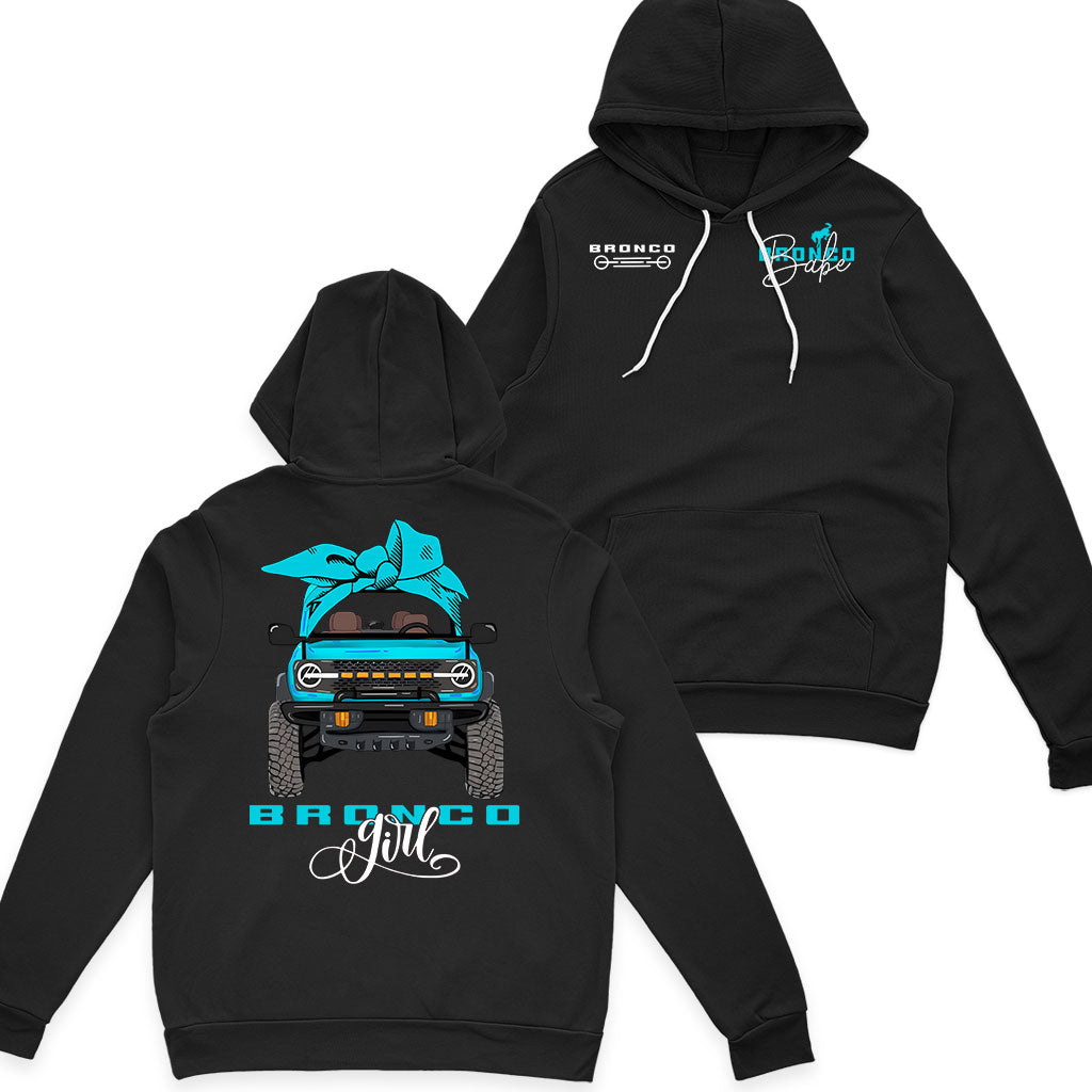 Multicolor Bronco Girl Zip Hoodie Supler Store