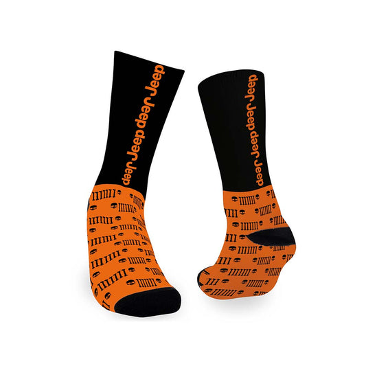 🎁 Jeep Skull Grille Halloween Socks (100% off) Supler Store