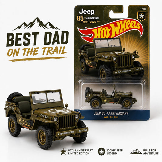 Hot Wheels Jeep 85th Anniversary Willys MB