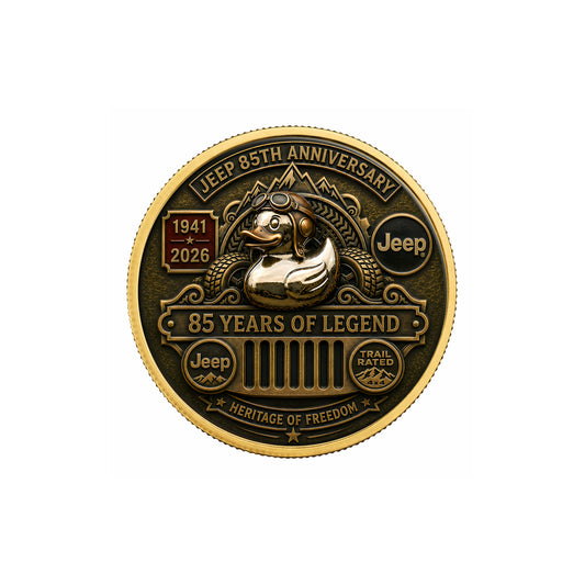 Jeep 85th Anniversary Duck Adventure Commemorative Coin