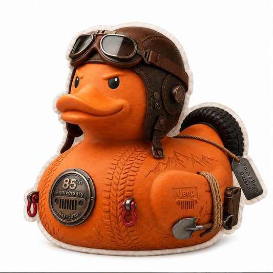 Jeep 85th Anniversary Adventure Duck Pillow