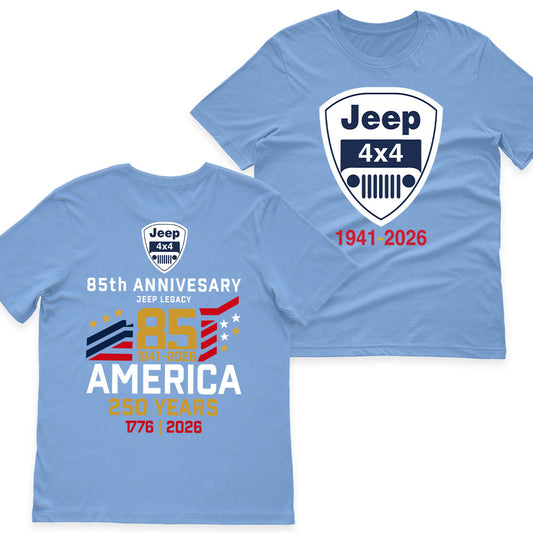 Jeep 85th Anniversary Legacy & America 250th Anniversary Shirt