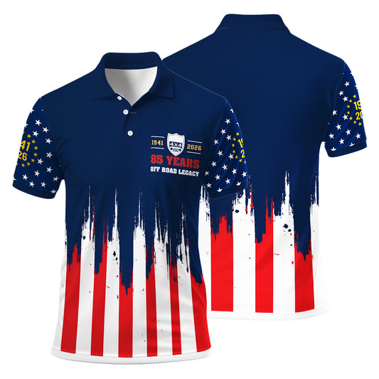 Jeep 85th Anniversary Offroad Legacy Polo Shirt