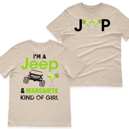 I'm A Jeep & Margarita Kinda Girl Shirt
