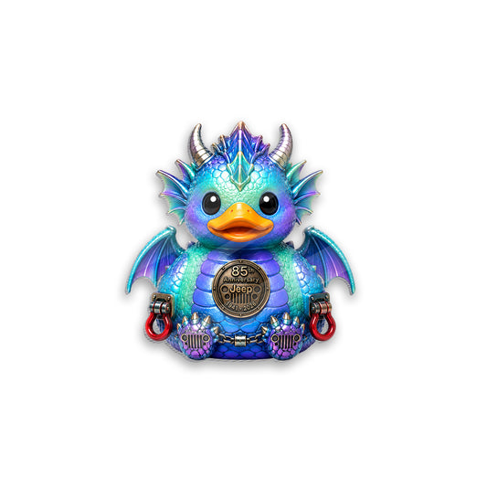 Jeep 85th Anniversary Dragon Duck Acrylic Magnet