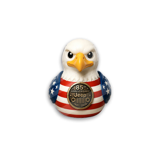 Jeep 85th Anniversary American Eagle Duck Acrylic Magnet