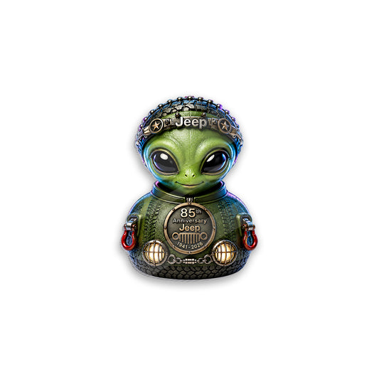 Jeep 85th Anniversary Alien Duck Acrylic Magnet