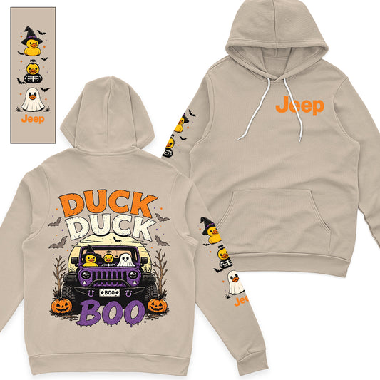 Halloween Jeep Duck Duck Boo Hoodie