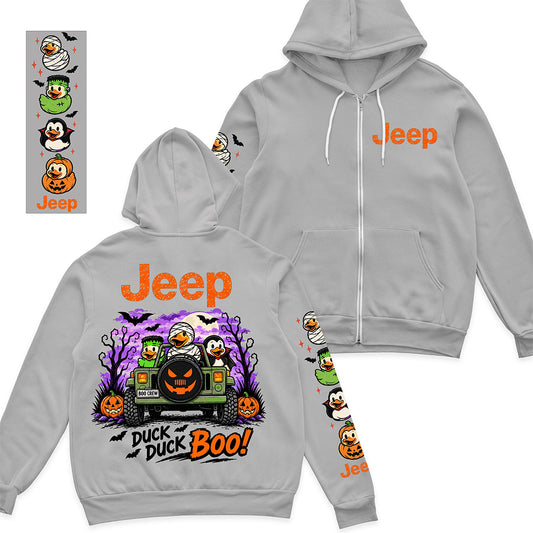 Duck Duck Jeep Halloween Zip Hoodie