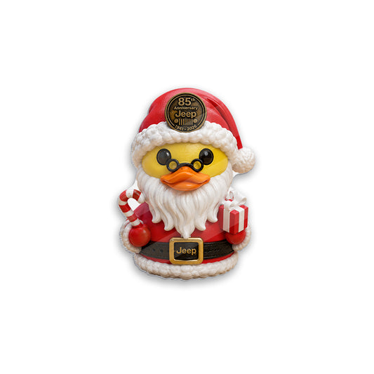 Christmas Jeep Santa Duck 85th Anniversary Acrylic Magnet