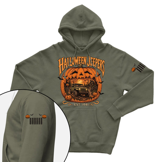 Halloween Jeep Pumpkin Shirt
