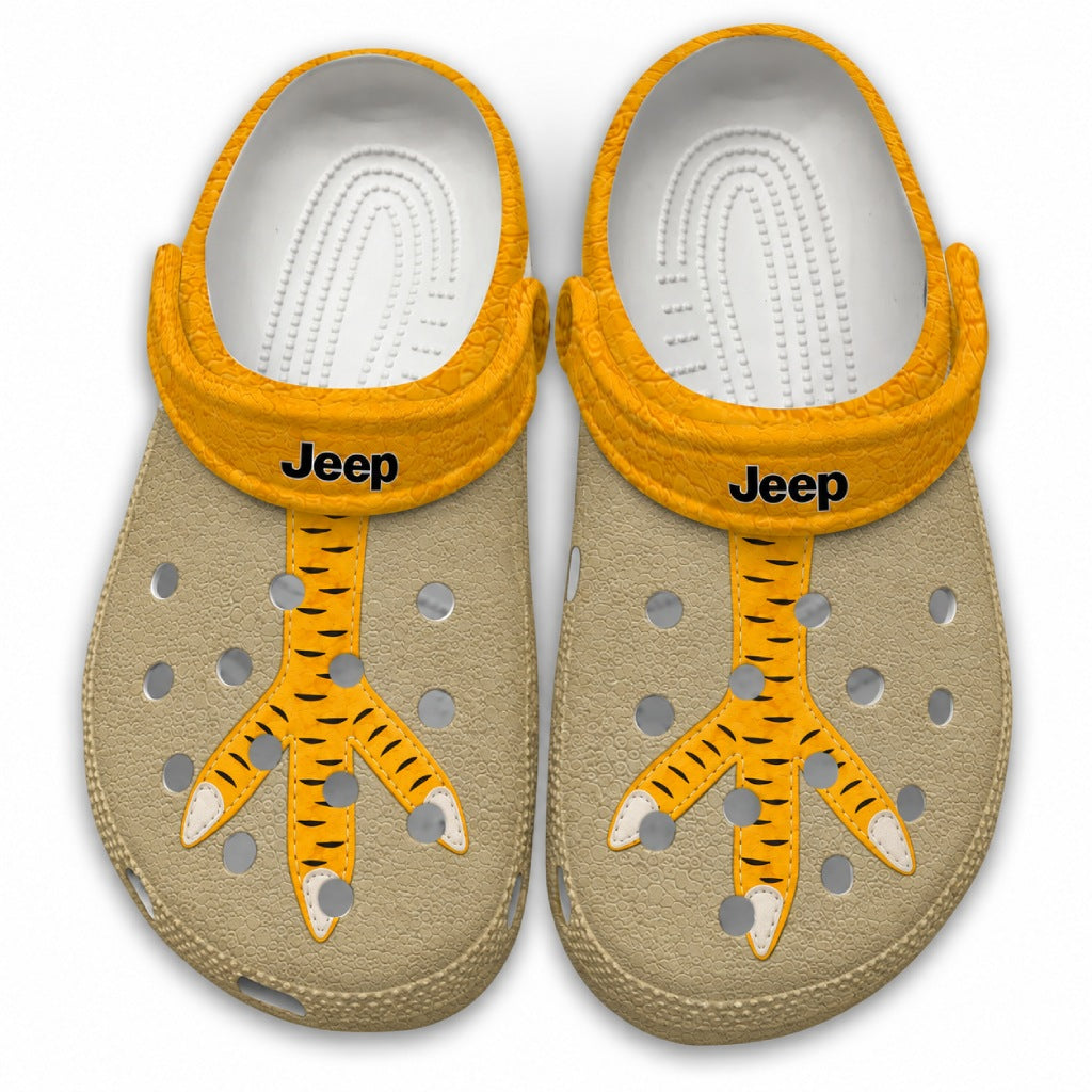 Jeep Chicken Feet Clogs - Sand