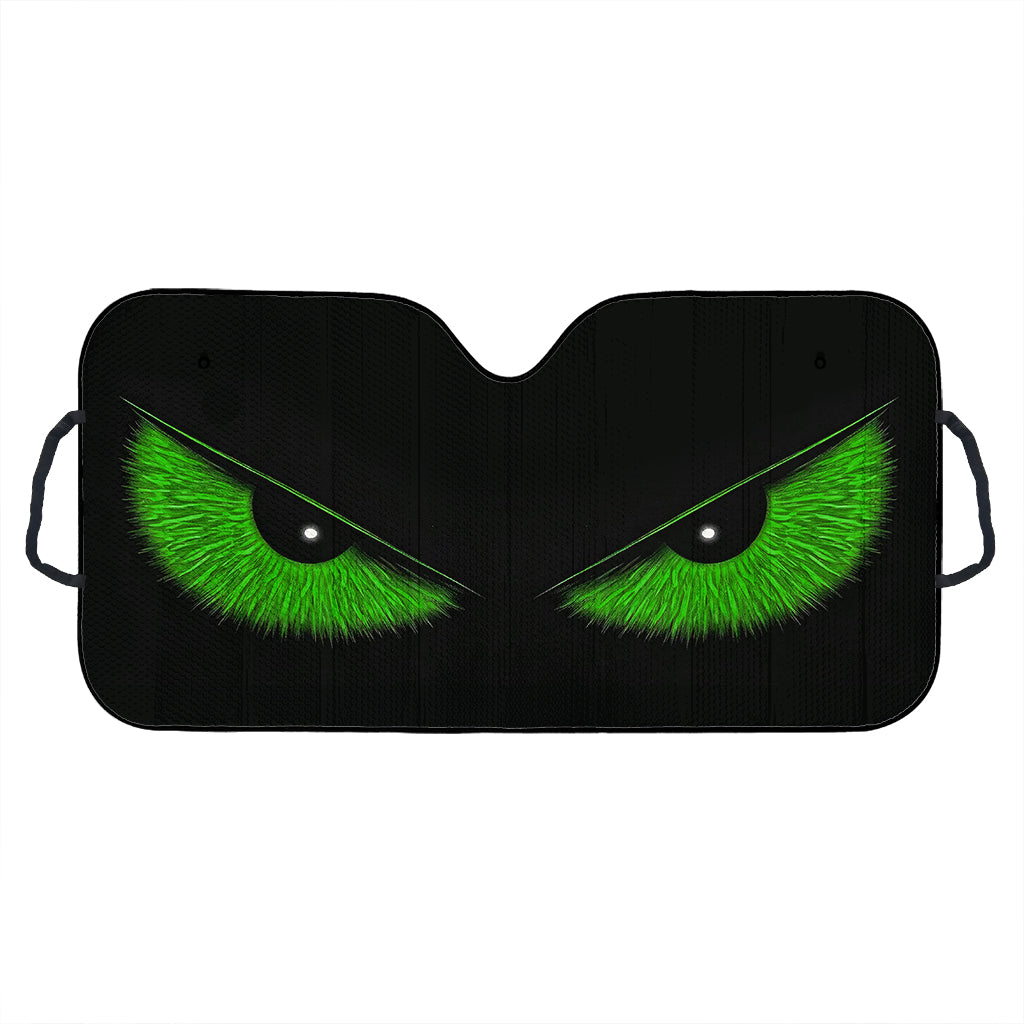 Fierce Beast Eyes Auto Sunshade - mk-green.jpg