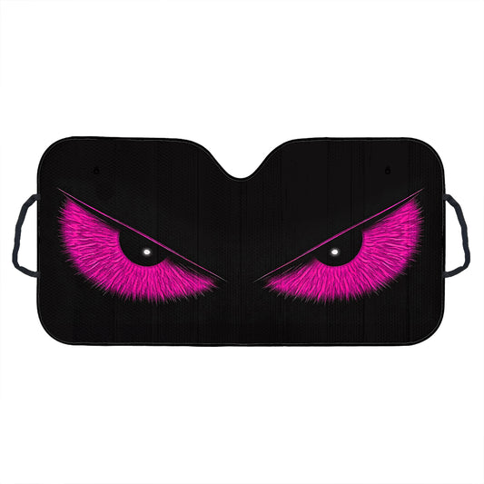 Fierce Beast Eyes Auto Sunshade - mk-pink.jpg