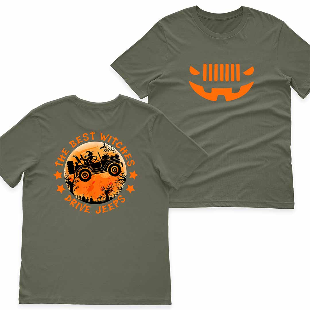 The Best Witches Drive Jeeps Halloween T-Shirt Hoodie Supler Store
