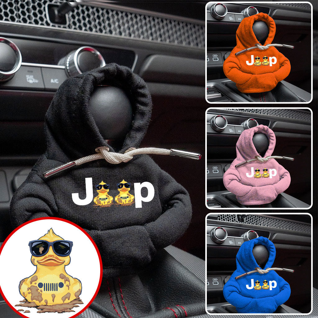 Jeep Duck Muddy Shift Knob Hoodie Supler Store