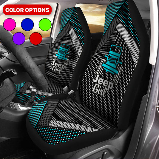Jeep Girl Car Seat Covers Set Of 2