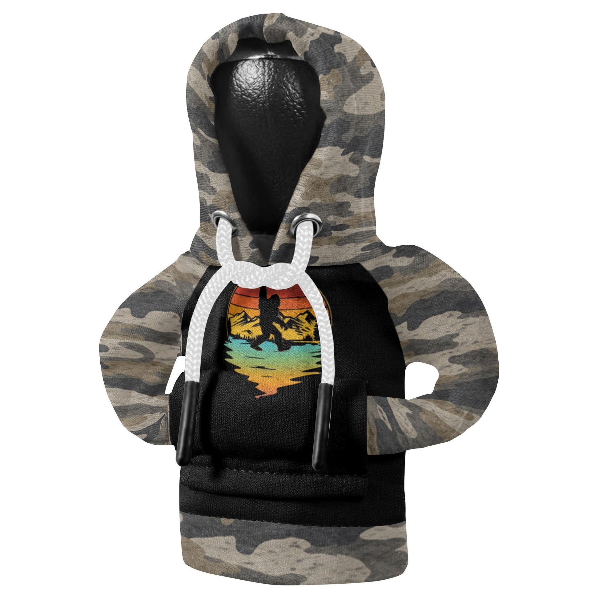 Jeep Bigfoot Rock n Roll Shift Knob Hoodie