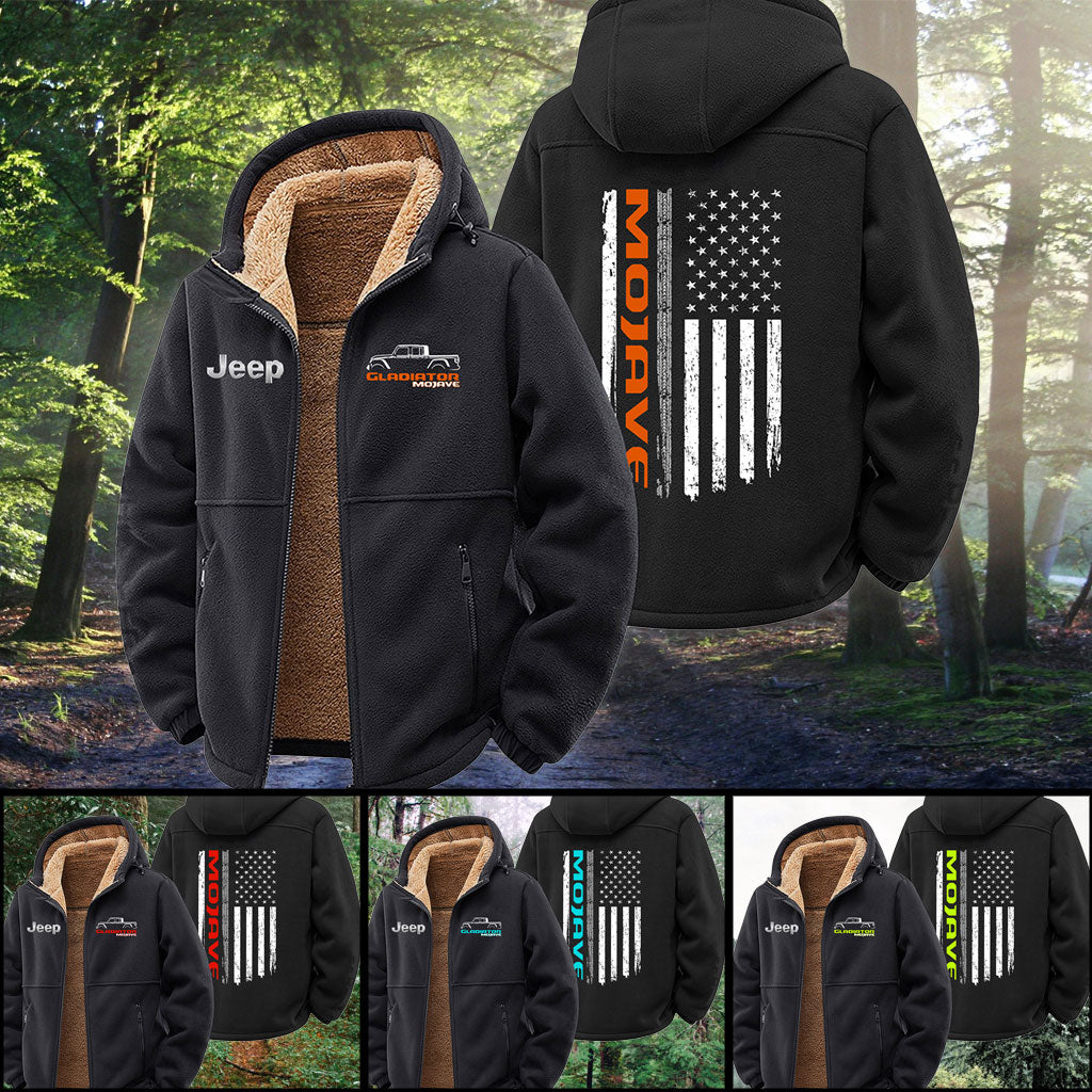 Jeep Gladiator Mojave Fleece Zip Jacket 