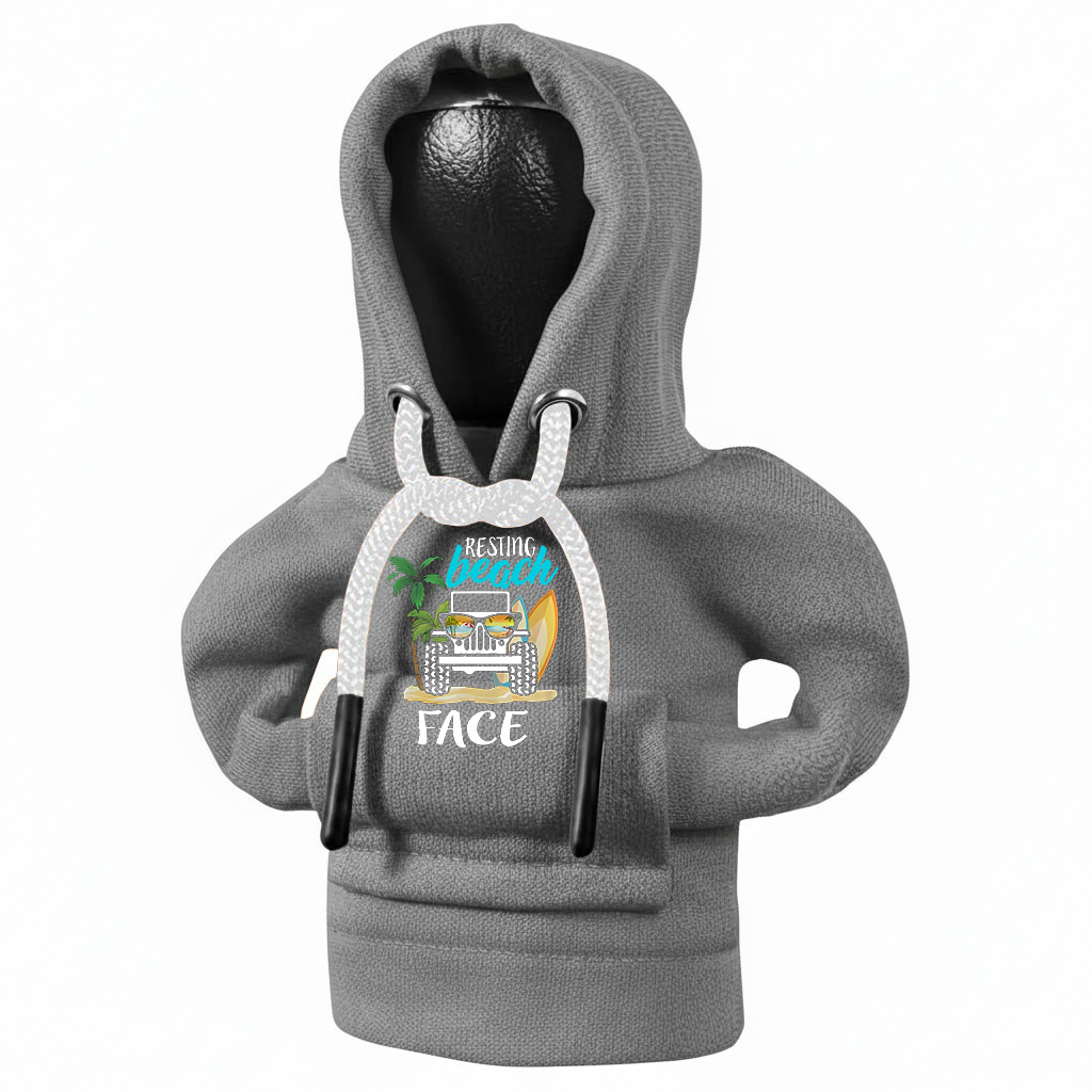 Jeep Resting Beach Face Shift Knob Hoodie Supler Store