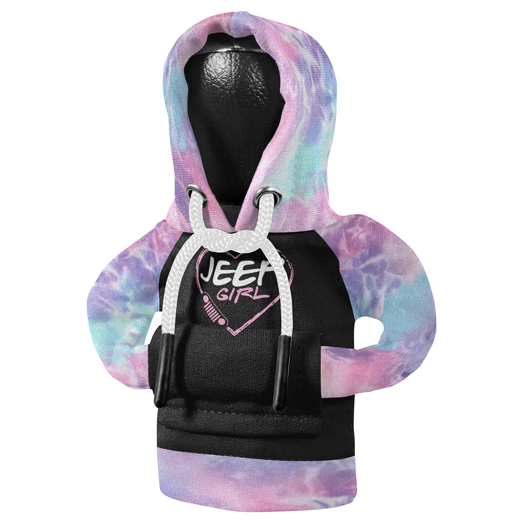 Jeep Girl Tie Dye Knob Hoodie