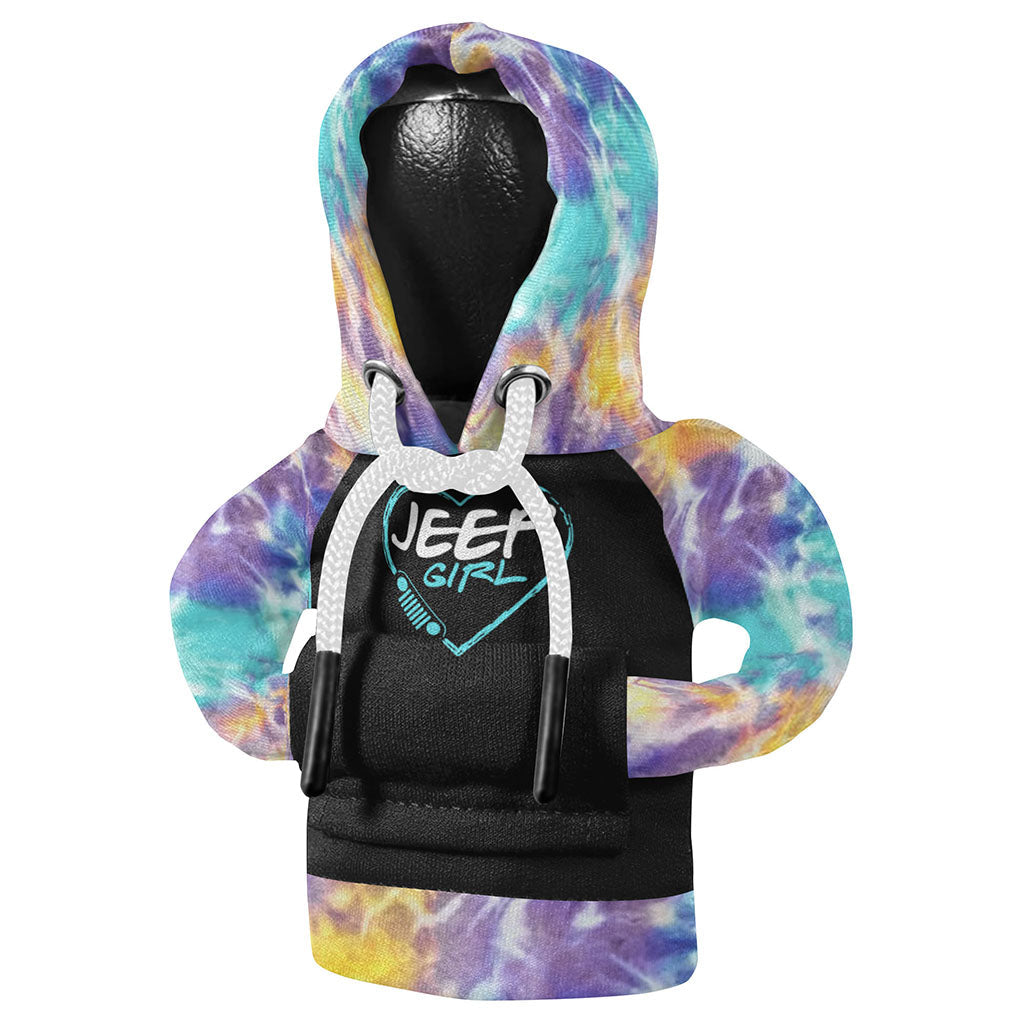 Jeep Girl Tie Dye Knob Hoodie