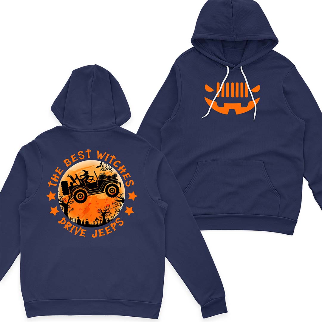 The Best Witches Drive Jeeps Halloween T-Shirt Hoodie Supler Store