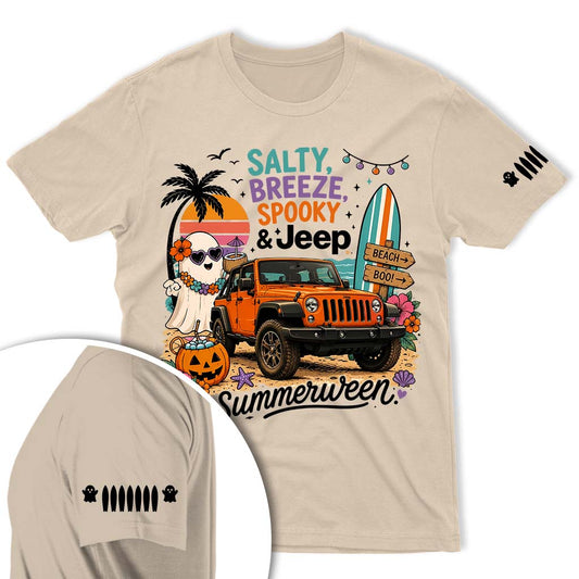 Jeep Beach Boo Summerween Shirt