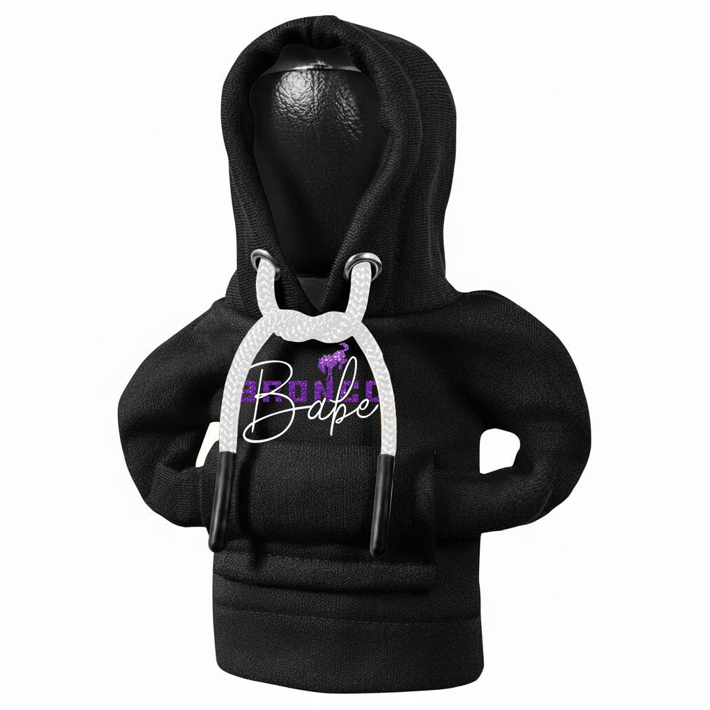 Bronco Babe Glitter Shift Knob Hoodie Supler Store