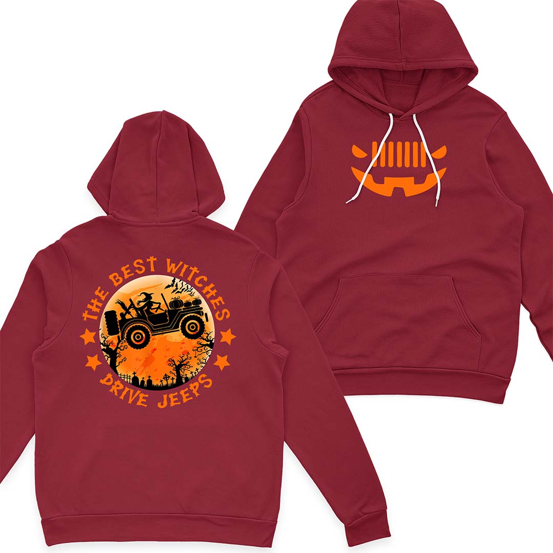The Best Witches Drive Jeeps Halloween T-Shirt Hoodie Supler Store