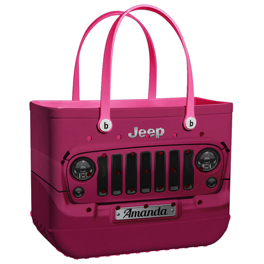 Jeep Grille Personalized EVA Beach Bag