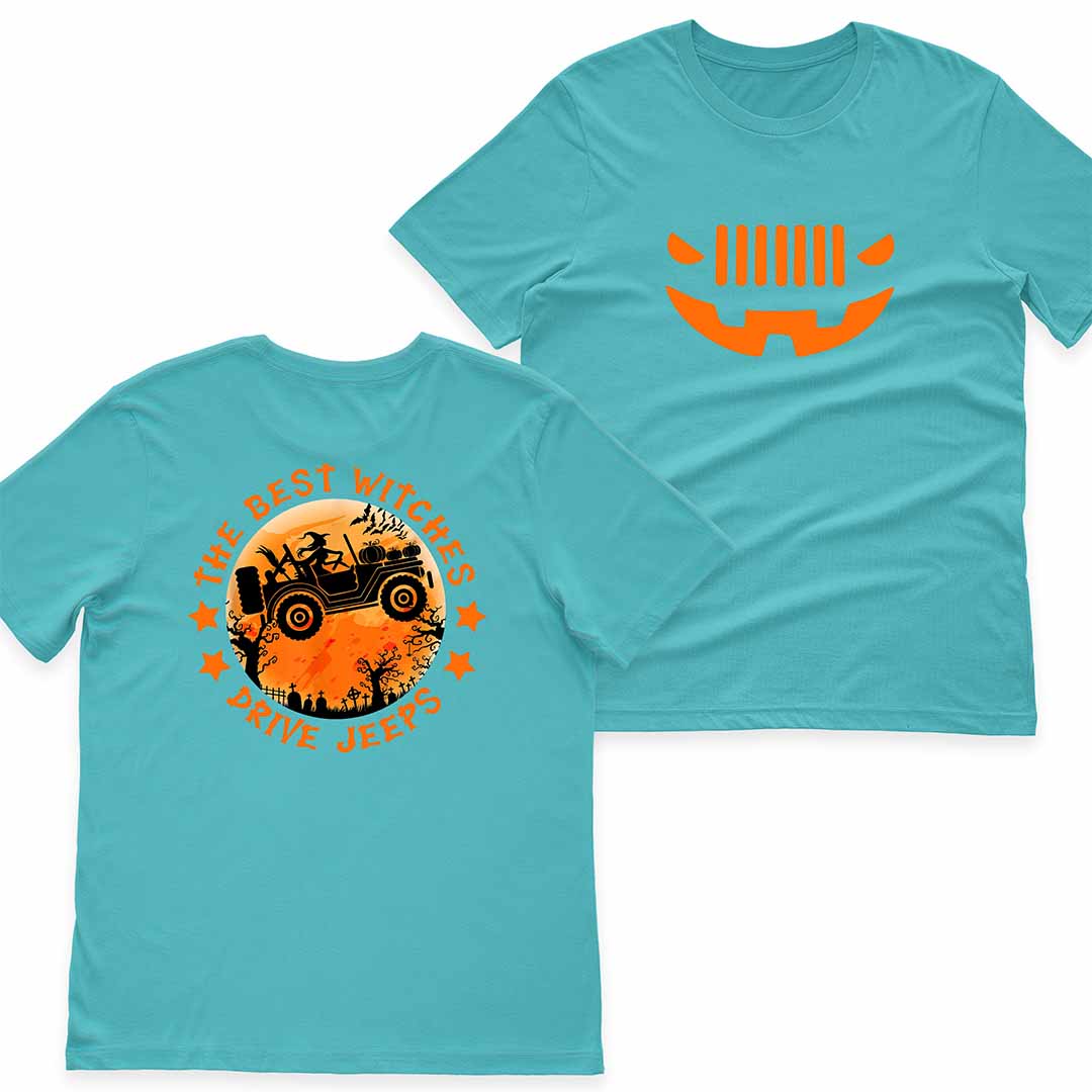 The Best Witches Drive Jeeps Halloween T-Shirt Hoodie Supler Store