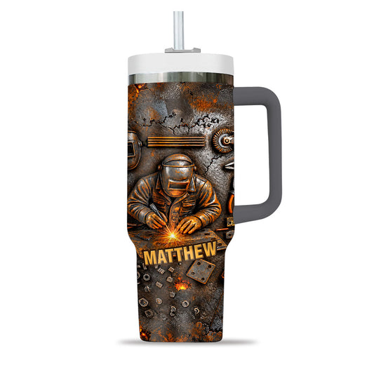 Personalized Tumbler Welders Showcasing Craftsmanship and Tools